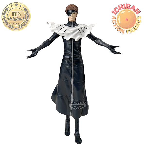 [PRÉ-VENDA AGOSTO/2026 - 50%] AIZEN SOSUKE BLEACH GRANDISTA BANPRESTO100% ORIGINAL LACRADO