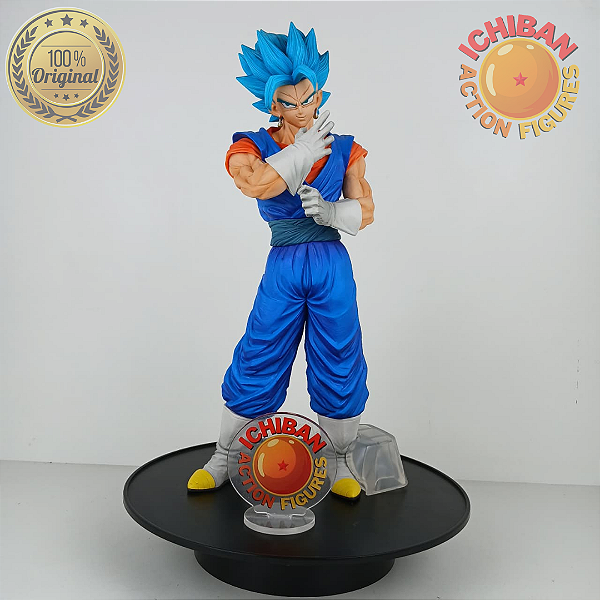 VEGETTO BLUE 34CM DRAGON BALL SUPER MASTERLISE EXTRA ICHIBAN KUJI BANDAI 100% ORIGINAL SE MCAIXA