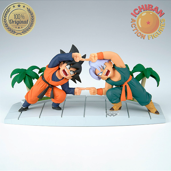 [PRÉ-VENDA AGOSTO/2026 - 50%] TRUNKS E GOTEN FUSÃO HISTORY OF BOX 100% BANPRESTO ORIGINAL LACRADO