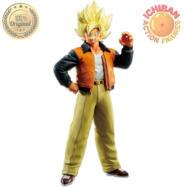 SON GOKU SSJ DAY ESFERA NA MÃO DRAGON BALL Z KAKAROT COLLECTION MASTERLISE ICHIBAN KUJI BANDAI 100% ORIGINAL LACRADO