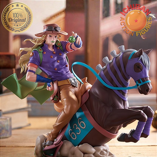 [PRÉ-VENDA OUTUBRO/2026 - 50%] GYRO ZEPPELI JOJO'S BIZZARE ADVENTURE XROSSLINK SEGA100% ORIGINAL LACRADO