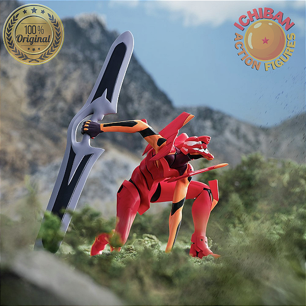 [PRÉ-VENDA SETEMBRO/2026 - 50%] EVA 02 EVANGELION XROSSLINK SEGA100% ORIGINAL LACRADO