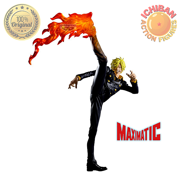 [PRÉ-VENDA SETEMBRO/2026 - 50%] VINSMOKE SANJI ONE PIECE MAXIMATIC PLUS 100% ORIGINAL LACRADO