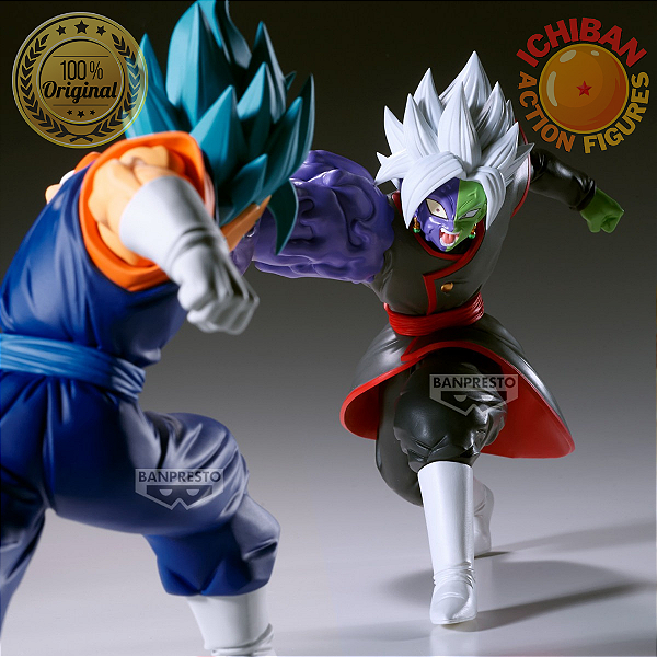 [PRÉ-VENDA OUTUBRO/26 - 50%] VEGETTO BLUE VS ZAMASU FUNDIDO MATCH MAKERS DRAGON BALL BANPRESTO 100% ORIGINAL LACRADO
