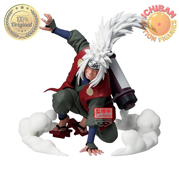 [PRÉ-VENDA NOVEMBRO/26 - 50%] JIRAIYA TÉCNICA ESPECIAL NARUTO BANPRESTO 100% ORIGINAL LACRADO
