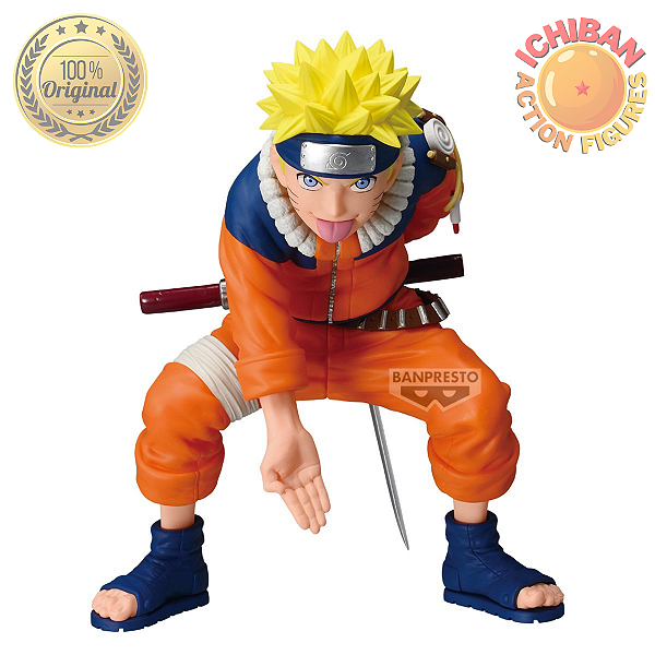 [PRÉ-VENDA NOVEMBRO/26 - 50%] NARUTO KID MONSTRANDO A LINGUA 72 SERIES NARUTO BANPRESTO 100% ORIGINAL LACRADO