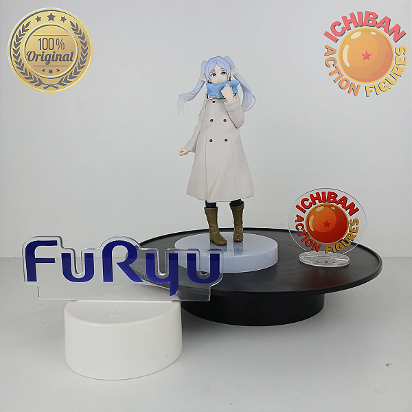 FRIEREN WINTER IN THE SNOW SOUSOU NO FRIEREN TRIO TRY IT FIGURE FURYU 100% ORIGINAL SEM CAIXA