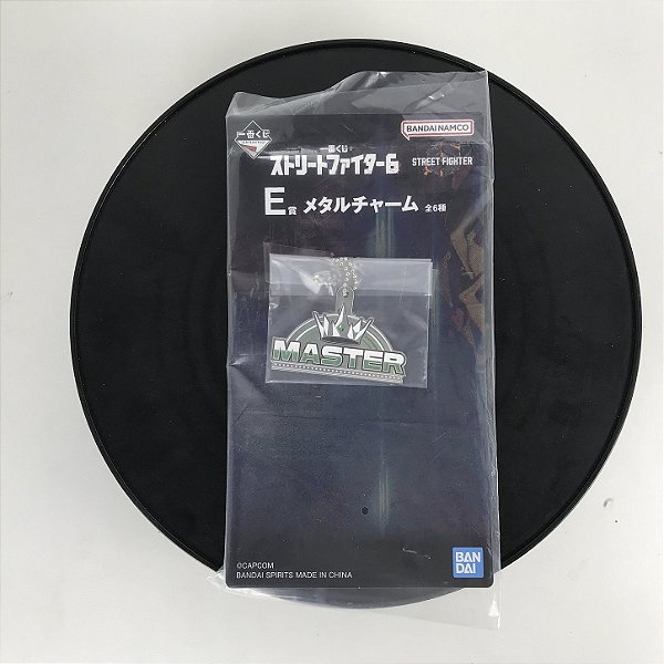 CHAVEIRO STREET FIGHTER MASTER ICHIBAN KUJI LETRA E BANDAI 100% ORIGINAL