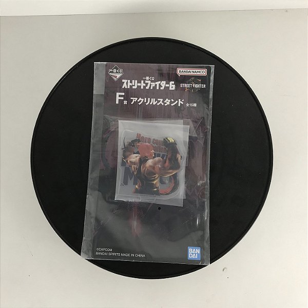 ACRÍLICO STREET FIGHTER ICHIBAN KUJI PRIZE F BANDAI 100% ORIGINAL