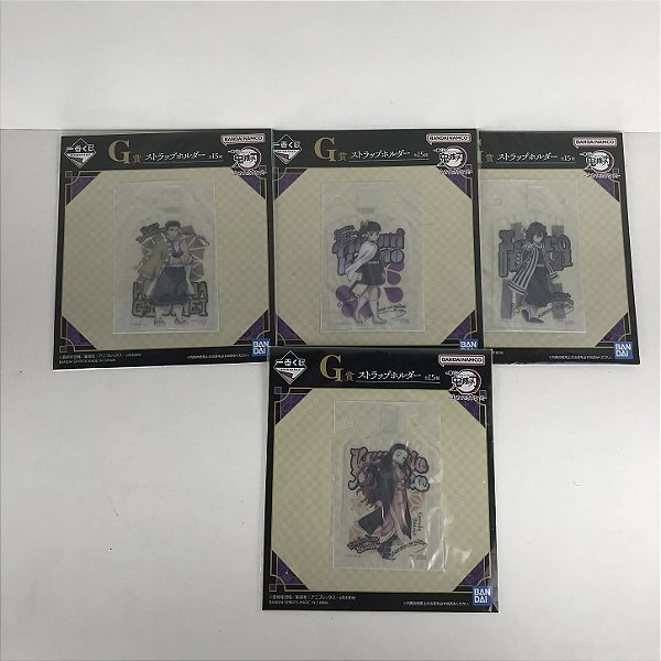 PINGENTE ALEATÓRIO DEMON SLAYER LETRA G ICHIBAN KUJI 100% ORIGINAL