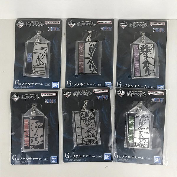CHAVEIRO ALEATÓRIO ONE PIECE ICHIBAN KUJI LETRA G BANDAI 100% ORIGINAL
