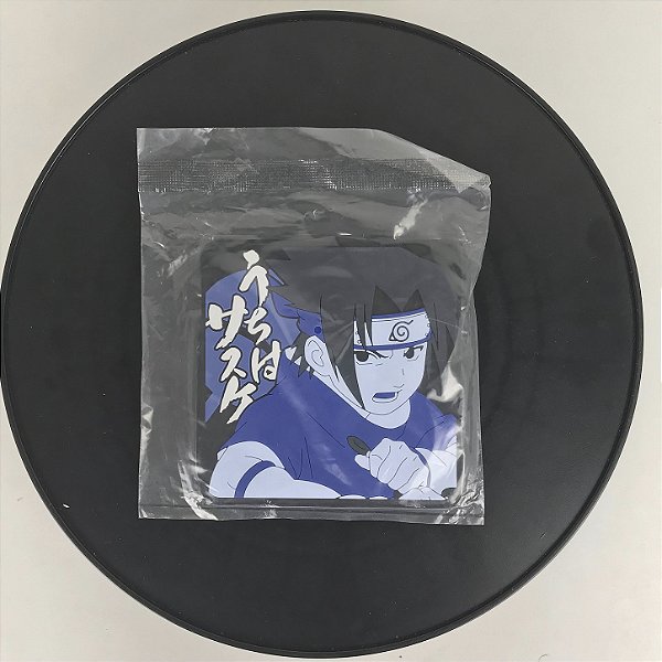 PORTA COPO NARUTO SHIPPUDEN UCHIHA SASUKE KID 100% ORIGINAL LACRADO