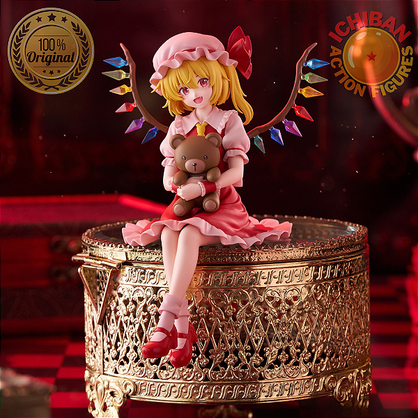 [PRÉ-VENDA DEZEMRO/26 - 50%] FLANDRE SCARLET TOUHOU KOUMAKYOU NOODLE STOPPER FURYU 100% ORIGINAL LACRADO