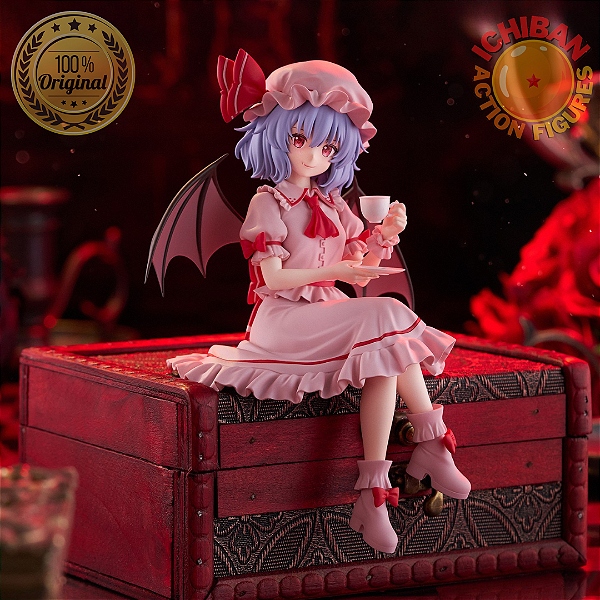 [PRÉ-VENDA DEZEMRO/26 - 50%] REMILIA SCARLET TOUHOU KOUMAKYOU NOODLE STOPPER FURYU 100% ORIGINAL LACRADO