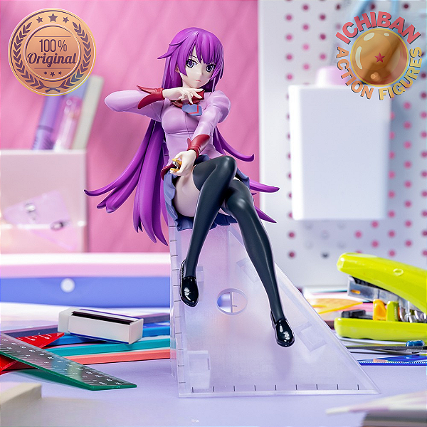 [PRÉ-VENDA DEZEMRO/26 - 50%] SENJOUGAHARA HITAGI BAKEMONOGATARI LUMINASTA SEGA 100% ORIGINAL LACRADO