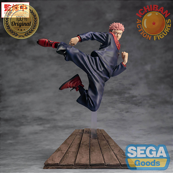 [PRÉ-VENDA NOVEMBRO/26 - 50%] YUJI ITADORI JUJUTSU KAISEN LUMINASTA SEGA 100% ORIGINAL LACRADO