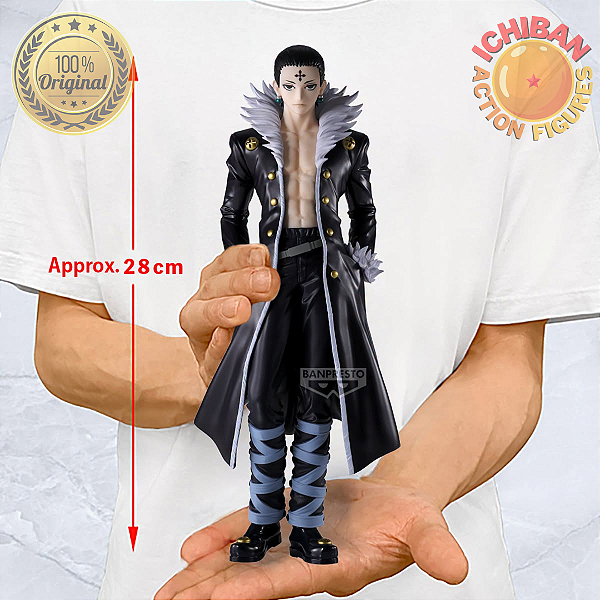 [PRÉ-VENDA DEZEMBRO/26 - 50%] CHROLLO LUCILFER HUNTER X HUNTER GRANDISTA BANPRESTO 100% ORIGINAL LACRADO