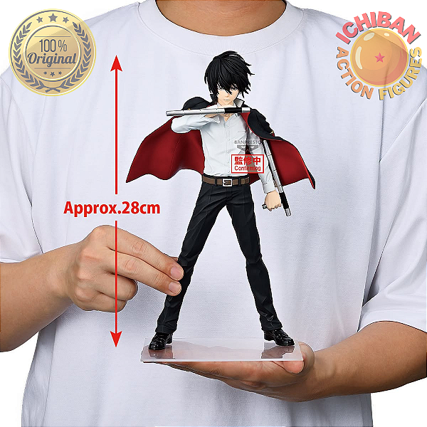 [PRÉ-VENDA NOVEMBRO/2026 - 50%] HIBARI KYOYA KATEKYO HITMAN REBORN GRANDISTA BANPRESTO100% ORIGINAL LACRADO
