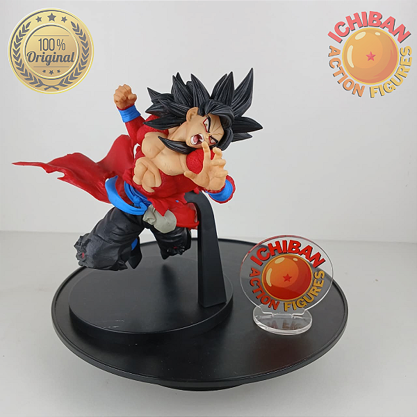 SON GOKU SSJ4 DRAGON BALL HEROES 9TH ANNIVERSARY BANPRESTO 100% ORIGINAL SEM CAIXA