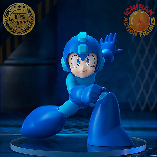 MEGAMAN POSE DE LUTA POP UP PARADE GOODSMILE COMPANY 100% ORIGINAL LACRADO