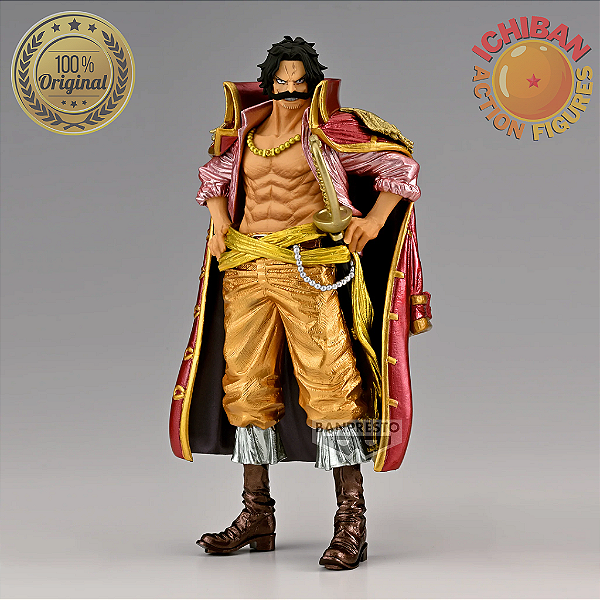 GOL D. ROGER METALLIC VER. ONE PIECE KING OF ARTIST NEW BANPRESTO 100% ORIGINAL LACRADO