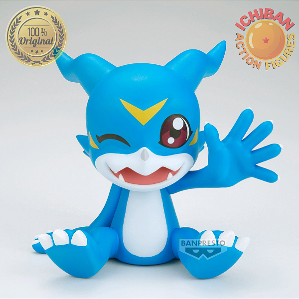 [PRÉ-VENDA DEZEMBRO/26 - 50%] VEEMON SOFVIMATES DIGIMON ZERO TWO BANPRESTO 100% ORIGINAL LACRADO