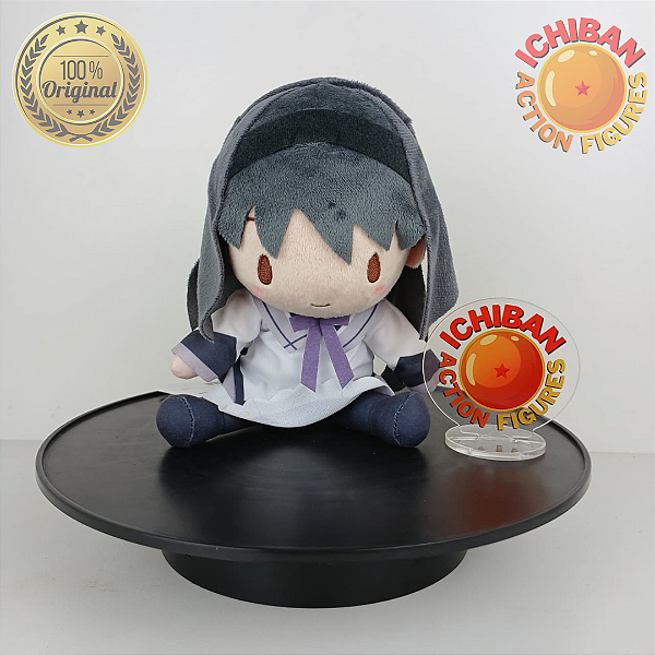 PELÚCIA HOMURA AKEMI MADOKA MAGICA O FILME SEGA 100% ORIGINAL LACRADO