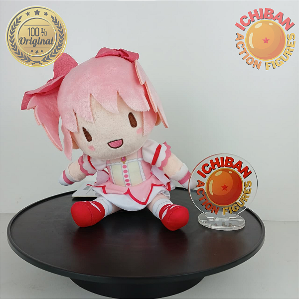 PELÚCIA KANAME MADOKA MADOKA MAGICA O FILME SEGA 100% ORIGINAL LACRADO