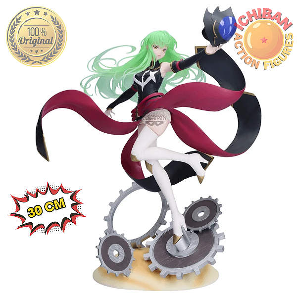 [PRÉ-VENDA DEZEMBRO/26 - 50%] C.C. CODE GEASS LELOUCH OF THE REBELION EVOLVE 30 CM BANPRESTO 100% ORIGINAL