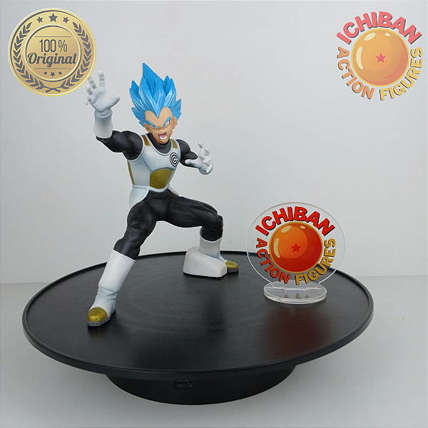 VEGETA SSJ BLUE TRANSCEDENCE DB HEROES BANPRESTO 100% ORIGINAL SEM CAIXA