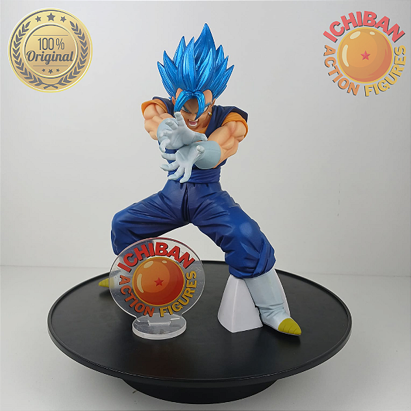 VEGETTO SSJ BLUE SOLTANDO KAMEHAMEHA DRAGON BALL SUPER NAMCO VER.2 BANDAI 100% ORIGINAL SEM CAIXA