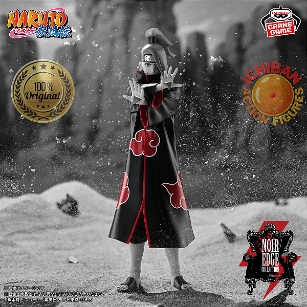 [PRÉ-VENDA JANEIRO/27 - 50%] DEIDARA NARUTO SHIPPUDEN NOIR EDGE COLLECTION BANPRESTO 100% ORIGINAL