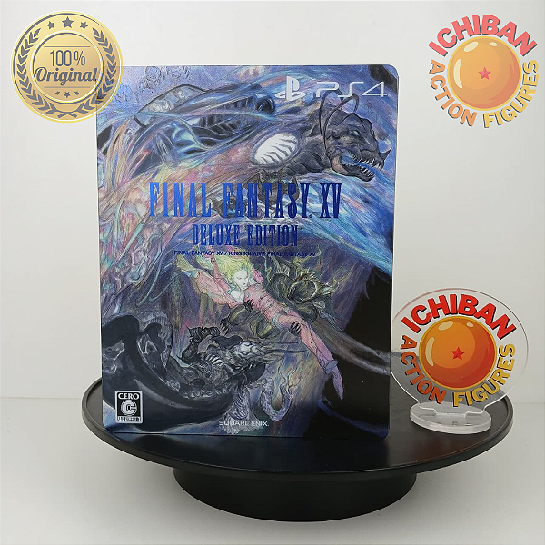 FINAL FANTASY VX 15 PS4 STELL BOOK VER. COM FILME KINGSGLAVE VER. JAPONESA 100% ORIGINAL