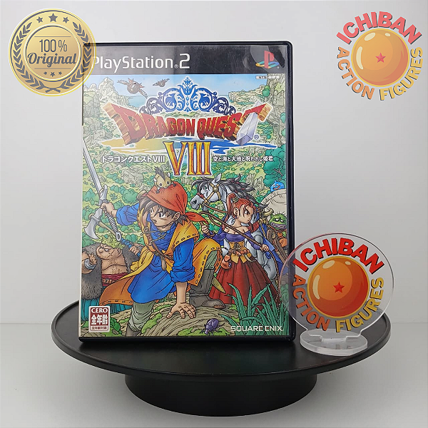 DRAGON QUEST VIII VERSÃO JAPONESA PS2 PLAYSTATION 2 100% ORIGINAL