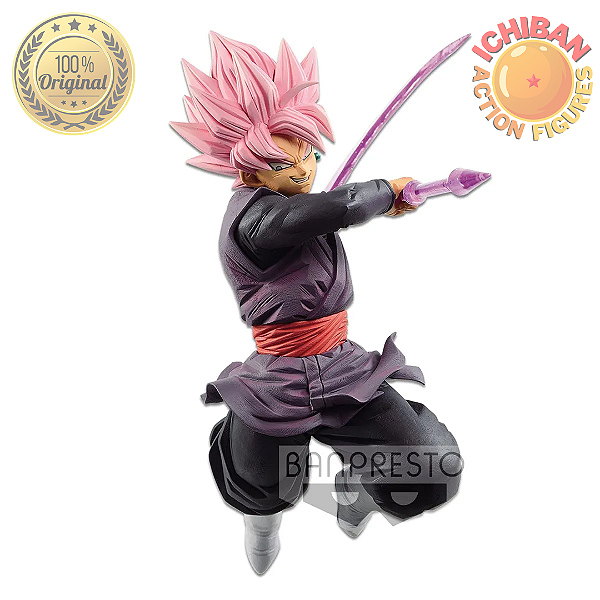 GOKU BLACK ROSE DRAGON BALL SUPER GX MATERIA 100% ORIGINAL