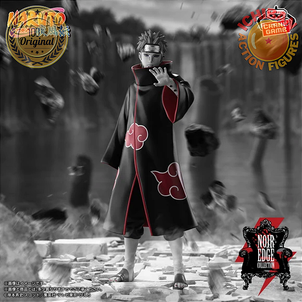 [PRÉ-VENDA MARÇO/27 - 50%] PAIN NARUTO SHIPPUDEN NOIR EDGE COLLECTION BANPRESTO 100% ORIGINAL