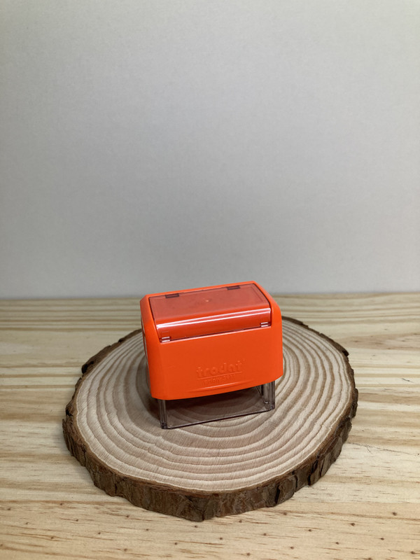 Carimbo Automático Laranja Escuro Nikkon 302