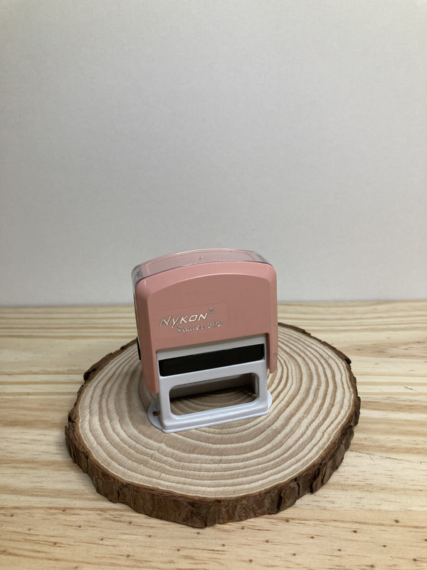 Carimbo Automático Marrom Nikkon 302