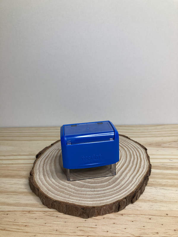 Carimbo Automático Azul Escuro Trodat 3911