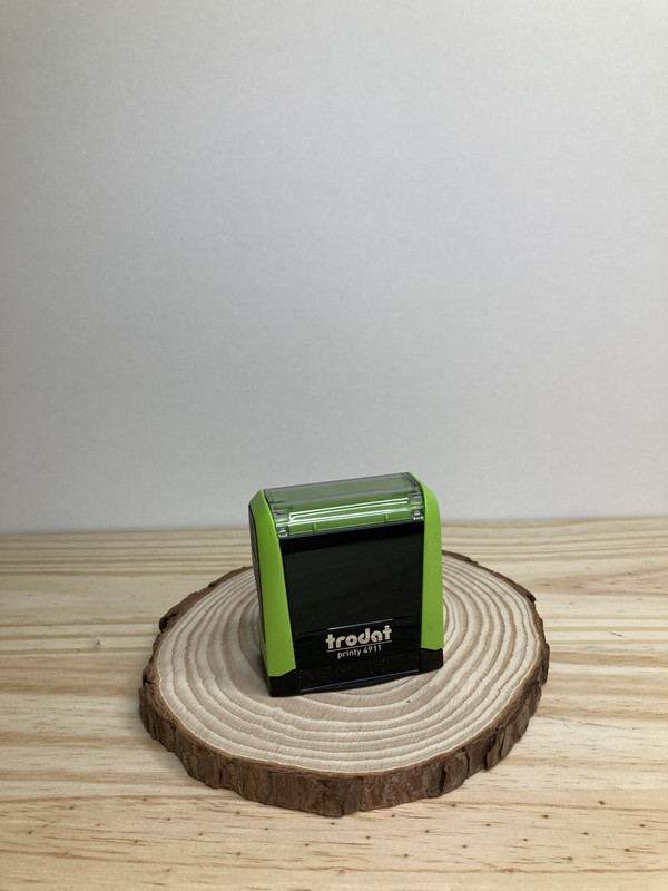 Carimbo Automático Verde Musgo Trodat