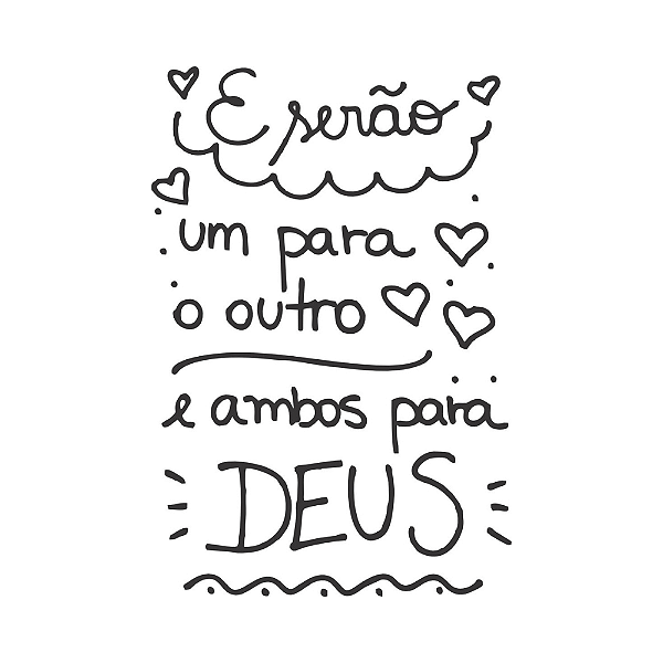 E SERÃO UM PARA O OUTRO