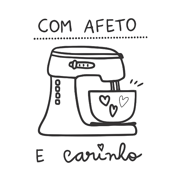 COM AFETO E CARINHO