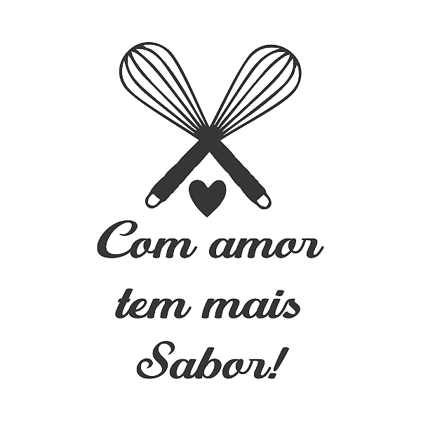 COM AMOR TEM MAIS SABOR