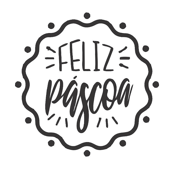 FELIZ PASCOA REDONDO