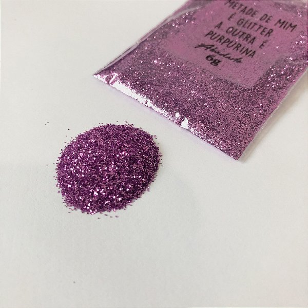 Glitter Comum Lilás - 6g