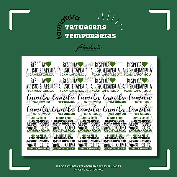 TATTOO FISIOTERAPIA (28 UNIDADES)