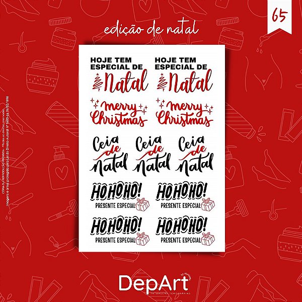 CARTELA NATAL