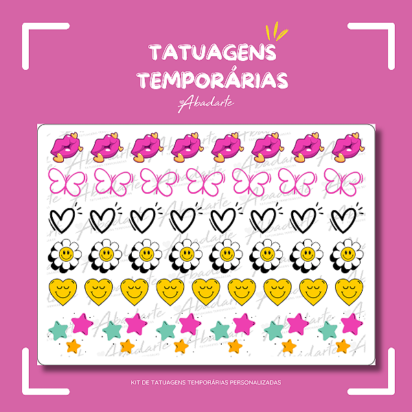 TATTOO INFANTIL (46 UNIDADES)
