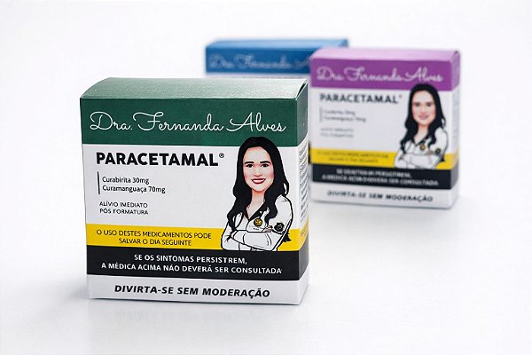 Caixinha para Kit Ressaca Personalizada