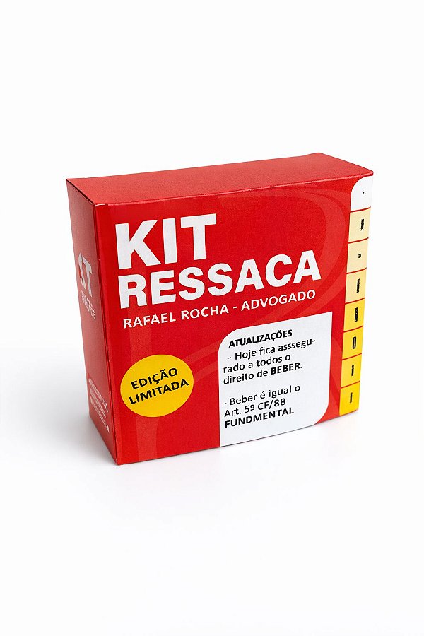 Caixinha para Kit Ressaca Personalizada
